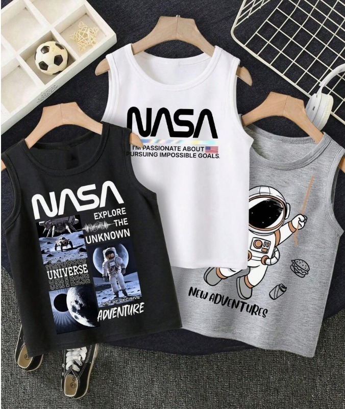 Men's Summer Cotton Sleeveless Tank Top 3 Pcs Combo